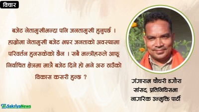  ‘जनसंख्याका आधारमा थारूको प्रतिनिधित्व हुनुपर्छ’ 